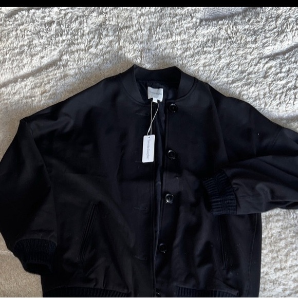Favorite Daughter Black Bomber Jacket - Picture 3 of 7